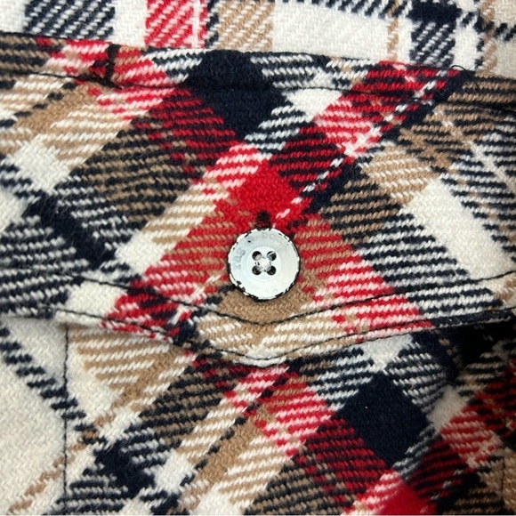 rag & Bone Engineered Plaid Button Down Shirt Jacket Size Medium - Picture 13 of 16